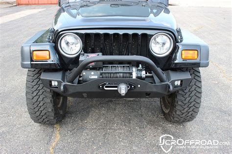 Jcroffroad Wrangler Front Bumper Crusader Mid Width Jeep Tjlj 97 06