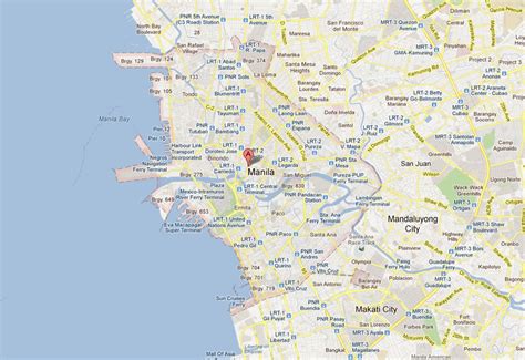 Manila Map Philippines