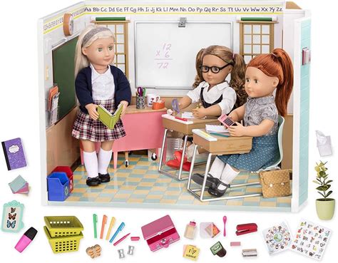 Our Generation Awesome Academy School Set 76 Piece Set Compatible With 18 Dolls Buy Online