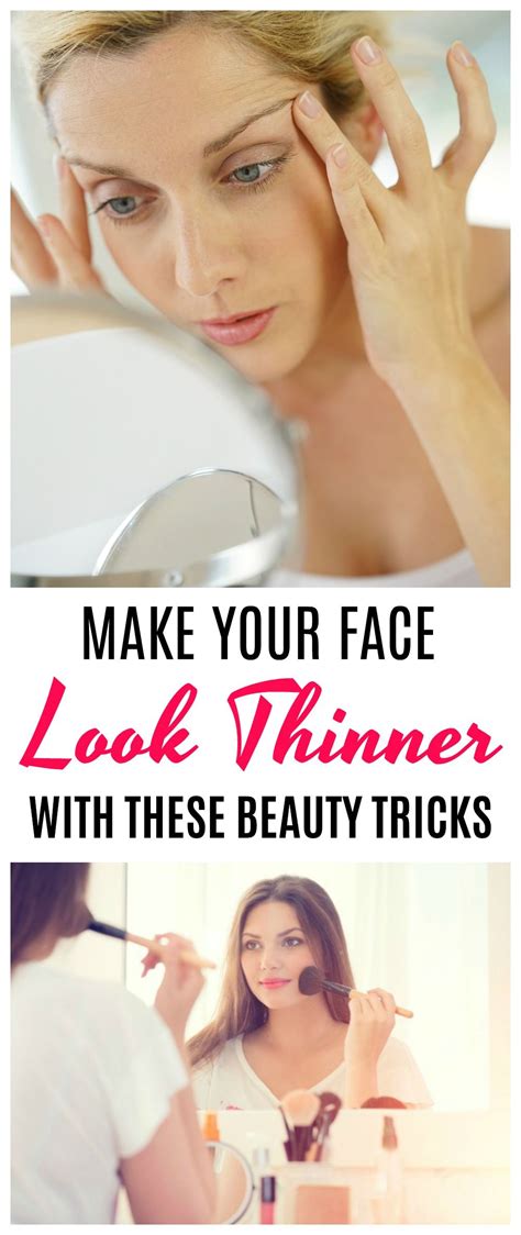Make Your Face Look Thinner With One Of These Beauty Tricks