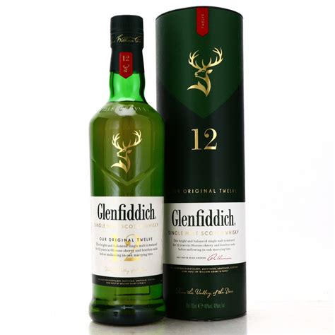 Glenfiddich 12 Year Old Whisky Auctioneer