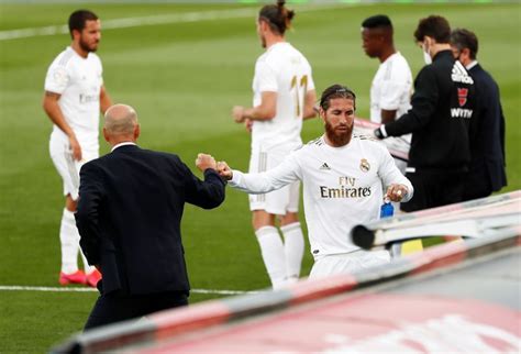Football Soccer Real Boss Zidane Confirms Ramos Return For Title Run