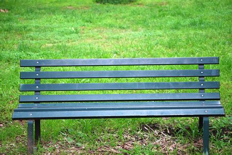 Green Park Bench Free Stock Photo Public Domain Pictures