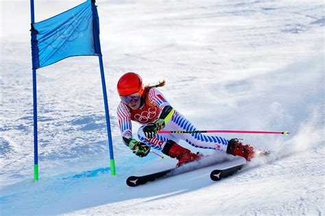 Giant Slalom Live Results Mikaela Shiffrin Comfortable In 2nd The