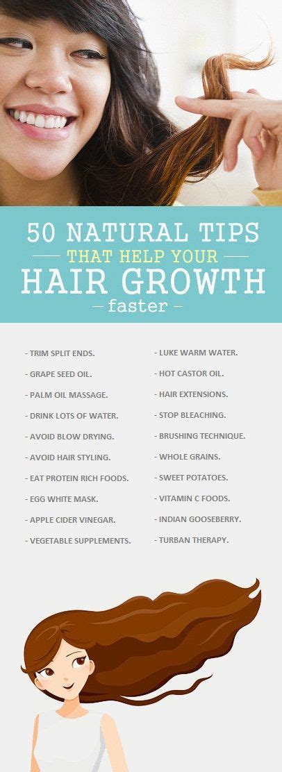 50 Best Natural Tips For How To Make Hair Grow Faster Make Hair Grow