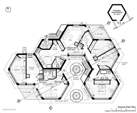 Desertrose Hexagon Homes Are More Logical Save Space When Interlocking To Each Other And