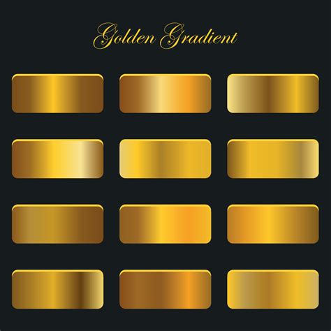 Luxury Gold Gradient Vector Art Icons And Graphics For Free Download