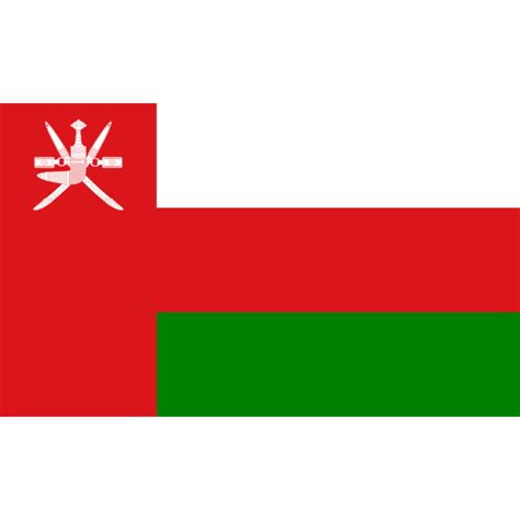 Flag Oman Landscape Flag 135m² 145sqft 90x150cm 3x5ft