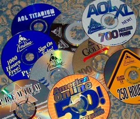 Aol Promotional Cds Free Internet By The Hour Rnostalgia