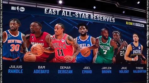 NBA All Star 2023 Reserves Revealed East Inside The NBA YouTube