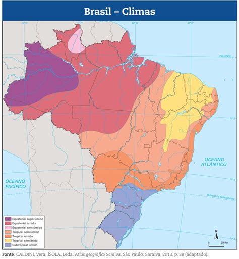 Mapa Climas Do Brasil Nerd Professor