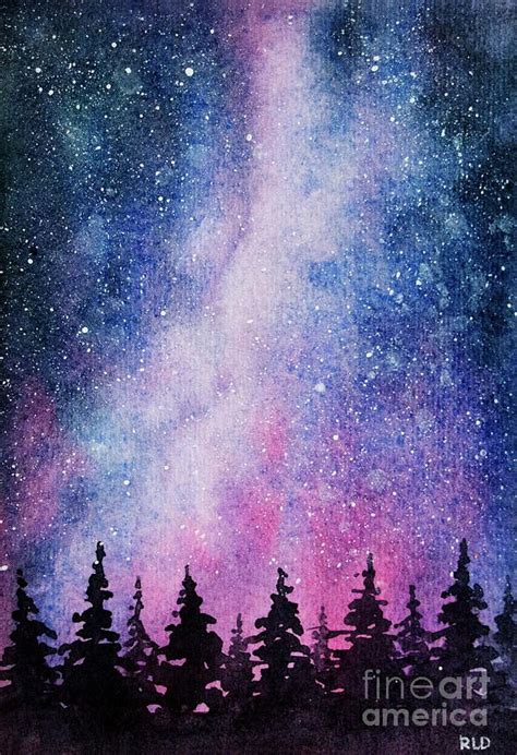 Starry Sky Painting