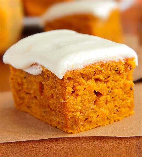 Easy Pumpkin Bars With Cream Cheese Frosting Recipe Marias Kitchen