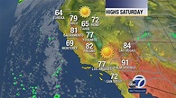 Weather California Map