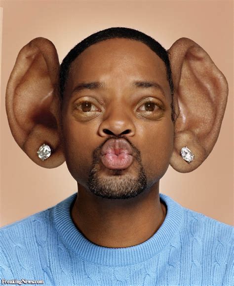 Will Smith With Big Ears Funny Picture