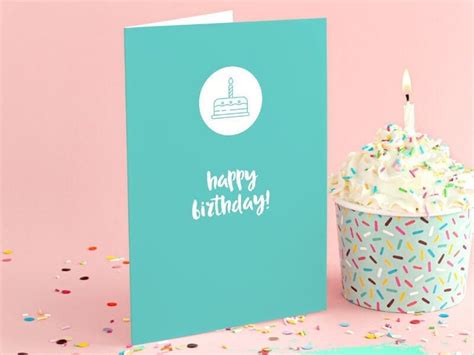 Happy Birthday Printable Card Diy Printable Birthday Card Etsy Uk