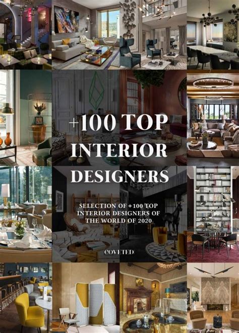 The Most Coveted Interior Designers Compilation For Free Covet Edition