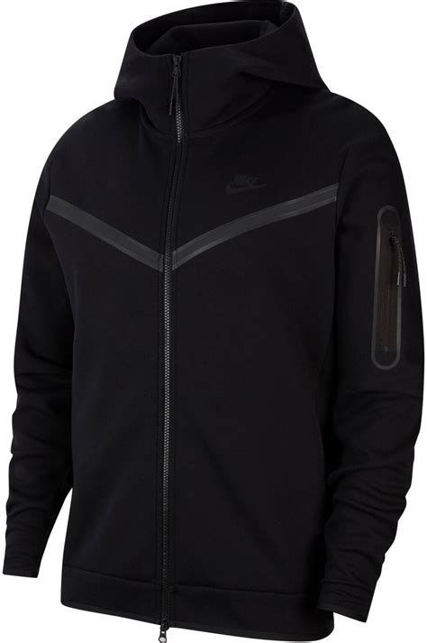 Soldes Nike Tech Fleece Windrunner Full Zip Hoodie Cu4489 Blackblack