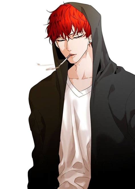 Untitled In 2020 Cute Anime Guys Anime Boy Hair Red
