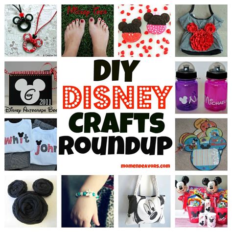 Diy Disney Crafts Roundup