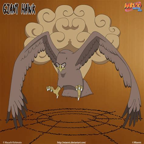 Giant Hawk By Miaovic On Deviantart Naruto