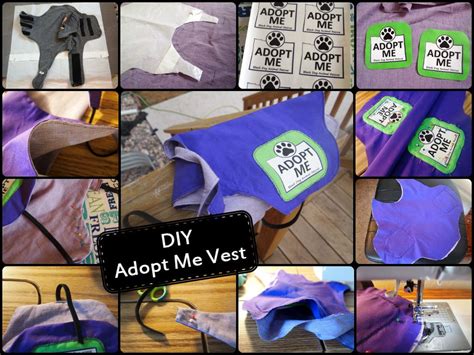 See more ideas about dog vest, dog vest diy, dogs. DIY "Adopt Me" Vest | Dogs diy projects, Dog vest diy, Dog ...