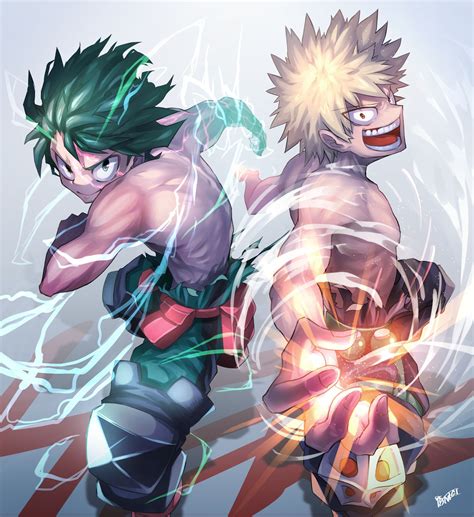 Deku And Bakugo One For All Wallpapers Wallpaper Cave