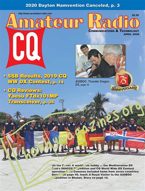 Cq Amateur Radio April 2020 Download Digital Copy Magazines And Books In Pdf