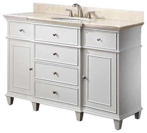 Discover the perfect bathroom vanity for any style, size or storage needs on hgtv.com. White Bathroom Vanities - Traditional - los angeles - by ...