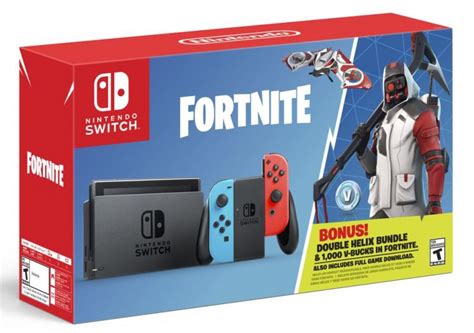 Fortnite Double Helix Switch Bundle Comes With V Bucks And A Fun