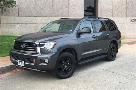 2019 Toyota Sequoia Trd Sport Review Dated Night Automobile Magazine