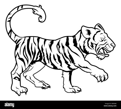 Imagen 235 Imagen Dibujos De Tigres A Lapiz Faciles Thptletrongtan