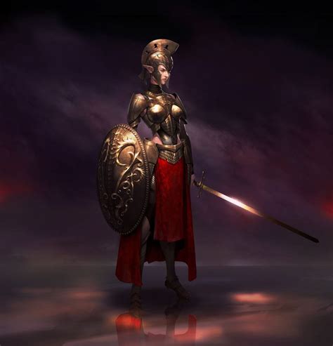 Pin By Ilya Bondar On Cg Girls 6 Fantasy Female Warrior Warrior