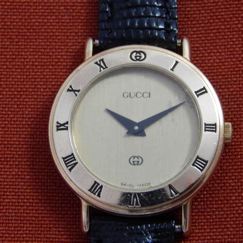 Vintage Gucci Ladies 3000l Wrist Watch Etsy Vintage Gucci Wrist