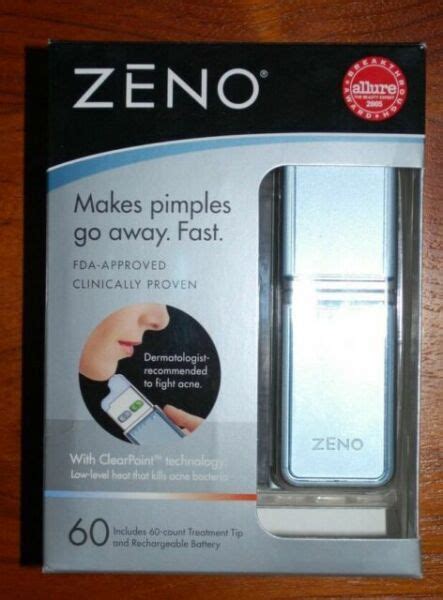 Zeno Acne Clearing Device With 60ct Treatment Tip For Sale Online Ebay