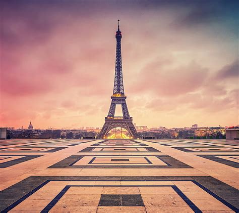 Hd Wallpaper Eiffel Tower Paris France Sky Europe Amazing