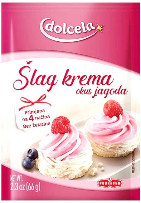 Podravka Slag Krema Strawberry Powder For Creams G PVEuroMarket Com
