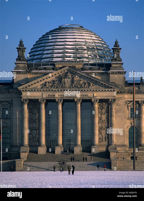 Europa Europe Germany Deutschland Berlin Mitte Reichstag Platz Der