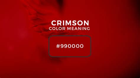 Crimson Color Meaning Marketing Access Pass