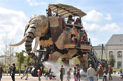 Nantes : le Grand Éléphant des Machines de l'île va pouvoir embarquer ...
