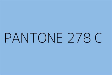Pantone 278 C Color Hex Code