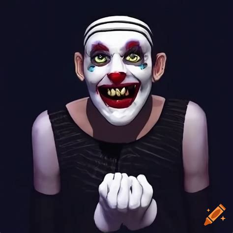 Image Of An Evil Mime On Craiyon