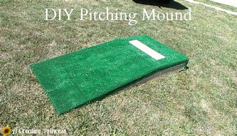 A Creative Princess Diy Pitching Mound Pitching Mound Backyard