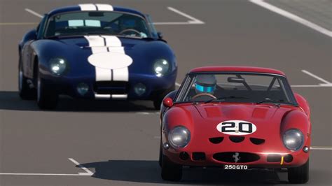 Ferrari 250 GTO Vs Shelby Cobra Daytona Coupe At Nurburgring