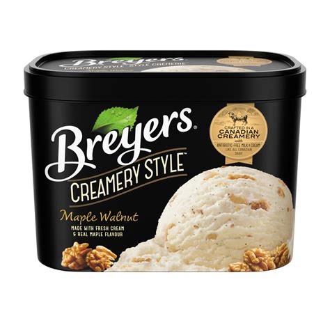 Breyers Creamery Style Maple Walnut