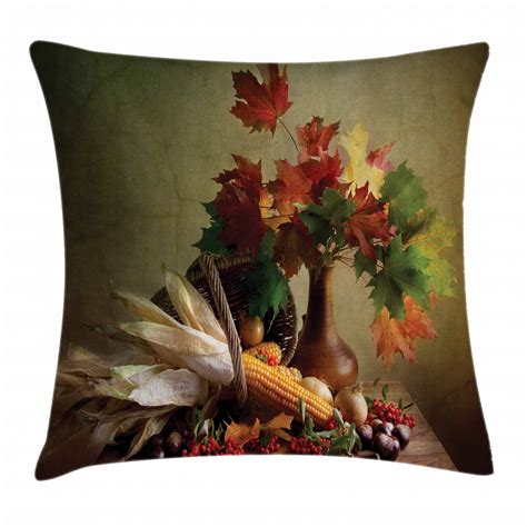 Autumn Harvest Throw Pillow Cases Cushion Covers Home Decor 8 Sizes Ebay