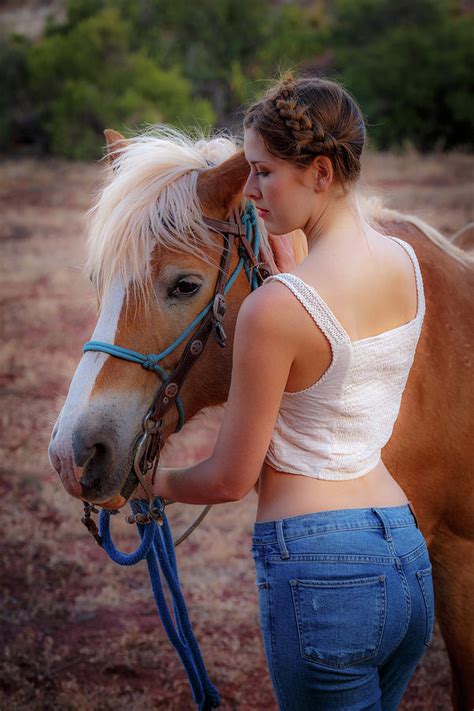 Girls And Horses 59 Photograph By Mike Penney Pixels