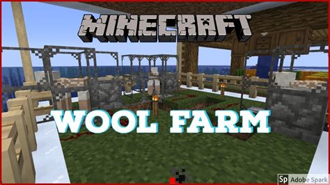 Building A Wool Farm Minecraft 114 Amplified Youtube