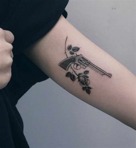 Pin On 25 Of The Best Gun Tattoos