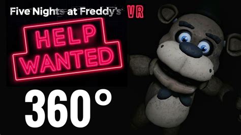 360 Video Horror Five Nights At Freddys Vr Help Wanted 360